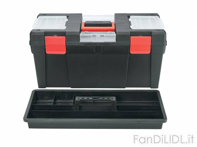 Valigetta portattrezzi , prezzo 14.99 &#8364; 
- Cassette divise per assortimenti ...
