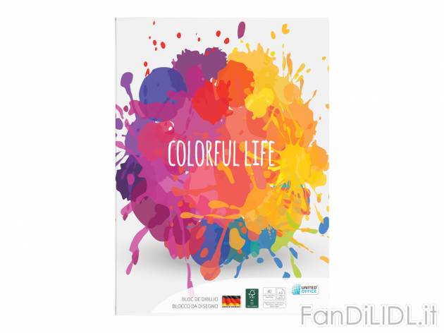 Blocco da disegno A3 United Office, prezzo 2.49 &#8364;  
40 fogli
Caratteristiche