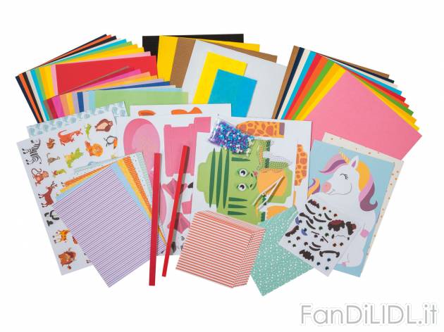 Set per bricolage per bambini Crelando, prezzo 12.99 &#8364; 
Oltre 400 pezzi ...