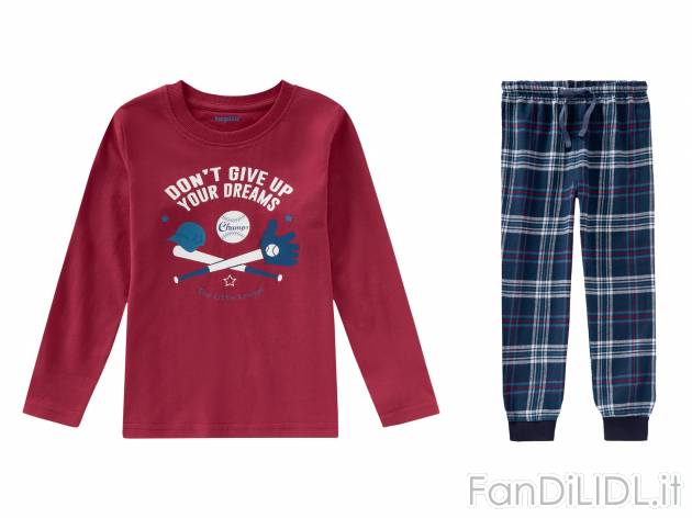 Pigiama da bambino Lupilu-new, prezzo 6.99 &#8364; 
Misure: 2-8 anni
Taglie ...