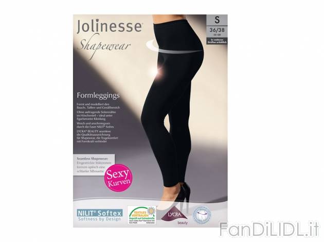 Leggings modellanti da donna Jolinesse, prezzo 9,99 &#8364; per Alla confezione ...