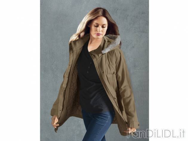 Parka da donna , prezzo 24,99 &#8364; per Alla confezione 
- Imbottito, piacevolmente ...