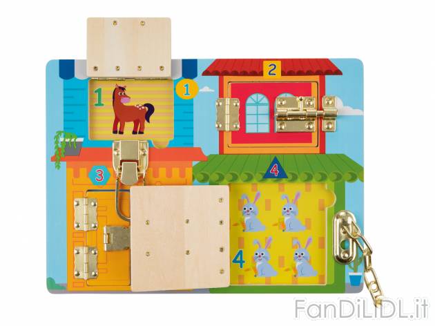 Scatola magnetica o gioco con scomparti da chiudere Playtive, prezzo 7.99 &#8364; ...
