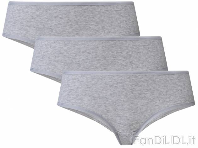 Culotte da donna Esmara, prezzo 6.99 &#8364; 
3 pezzi - Misure: S-L 
- Con cotone ...