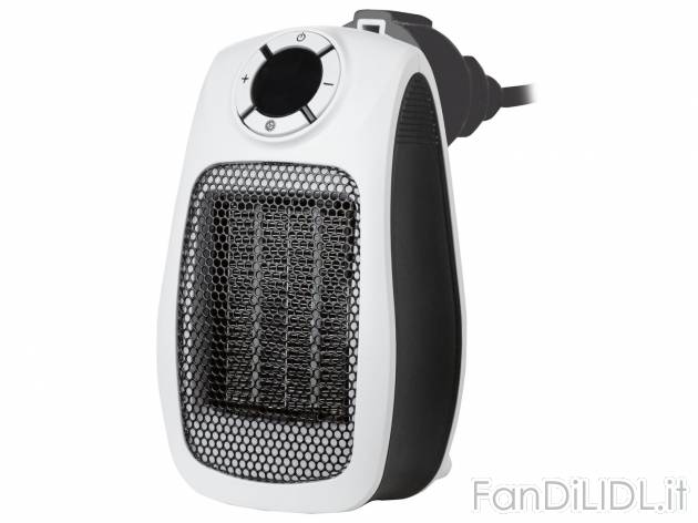 Termoventilatore in ceramica con presa Silvercrest, prezzo 17.99 &#8364; 
- ...