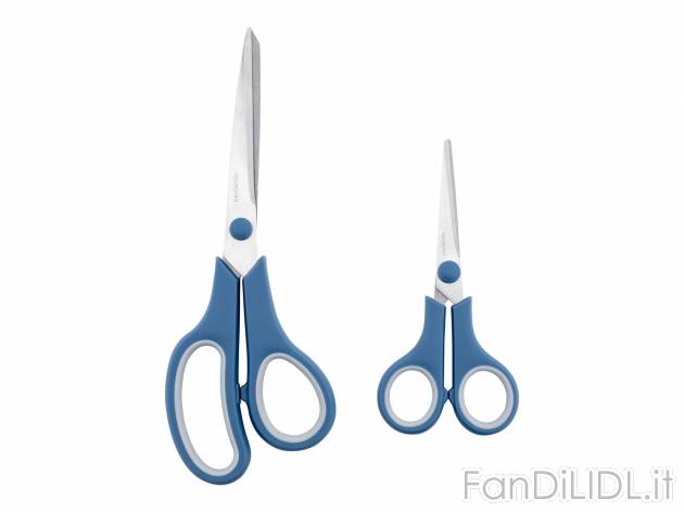 Set forbici Crelando, prezzo 2.99 &#8364; 
2 pezzi 
- Lame in acciaio inossidabile
- ...