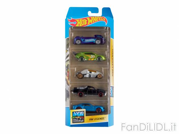 Macchinina Hotwheels, prezzo 6.99 &#8364; 
5 pezzi 
- In vari assortimenti
Caratteristiche
 ...