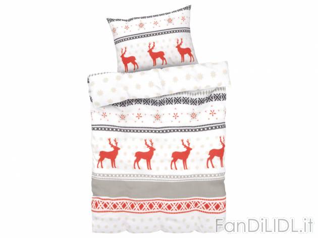 Parure copripiumino singolo in pile Livarno, prezzo 19.99 &#8364; 
- Double-face
- ...