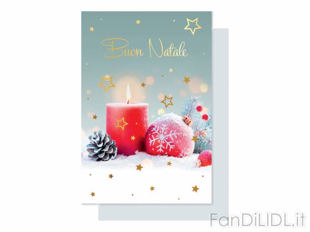 Biglietti di auguri natalizi Crelando, prezzo 0.99 &#8364;  

Caratteristiche

- FSC