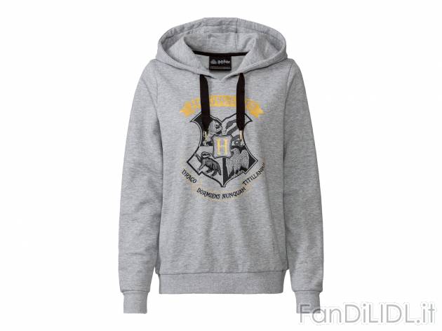 Felpa da donna Harry Potter Oeko-tex, prezzo 14.99 € 
Misure: S-L 
- Con interno ...