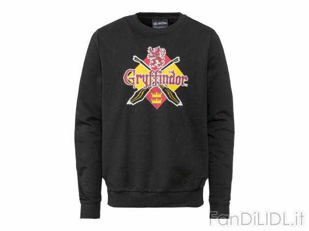 Felpa da uomo Harry Potter Oeko-tex, prezzo 14.99 € 
Misure: S-XL 
- Con interno ...