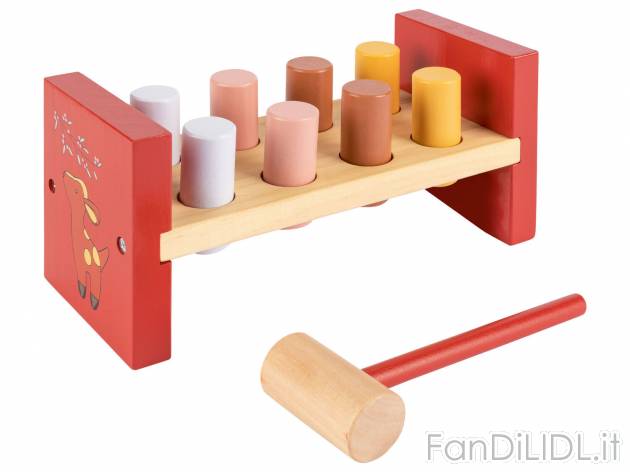 Gioco a incastro, banco con martello o trenino in legno Playtive, prezzo 11.99 &#8364; ...