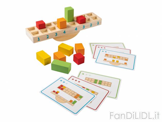 Gioco Montessori Geometria o matematica Playtive, prezzo 9.99 &#8364; 
- Stimola ...