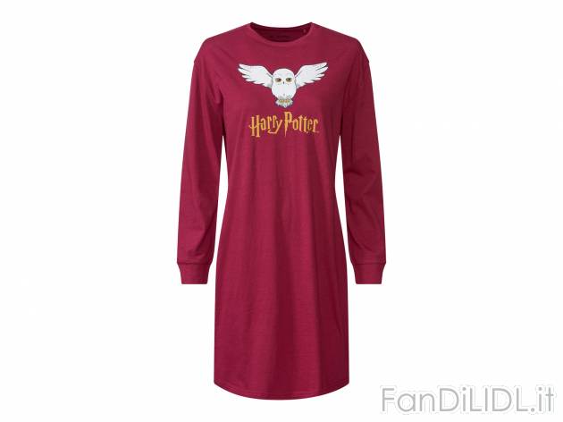 Maxi t-shirt da notte per donna Harry Potter Oeko-tex, prezzo 8.99 € 
Misure: ...