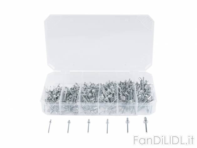 Set minuteria Parkside, prezzo 3.99 &#8364; 
320, 151, 140, 127 o 26 pezzi
Caratteristiche
 ...