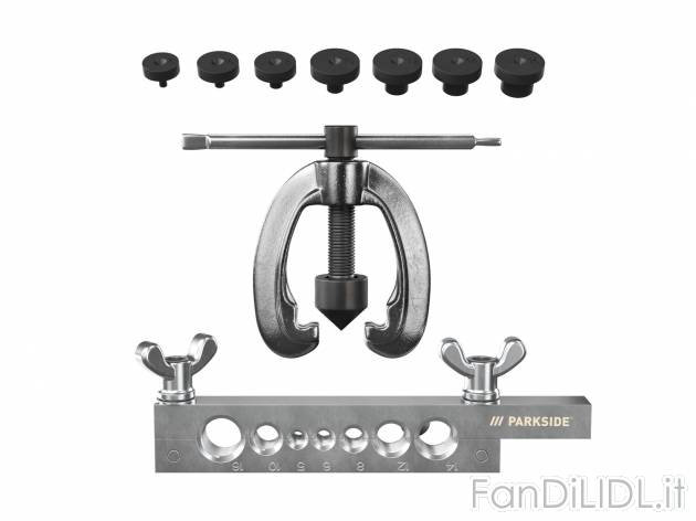 Set per svasatura doppia, tagliatubi di plastica, tagliatubi o pinza piegatubi Parkside, ...