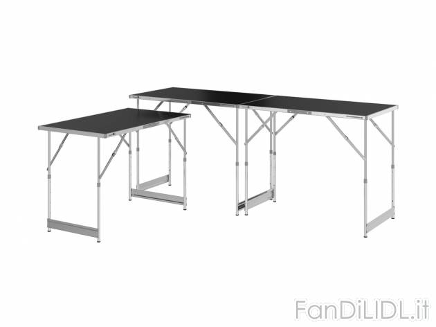 Set tavolo multifunzione Parkside, prezzo 69.00 &#8364; 
3 pezzi 
- Regolabile ...