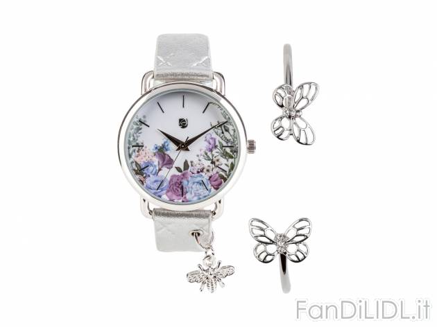 Set orologio e braccialetto da donna Auriol, prezzo 9.99 &#8364; 
- Impermeabile ...