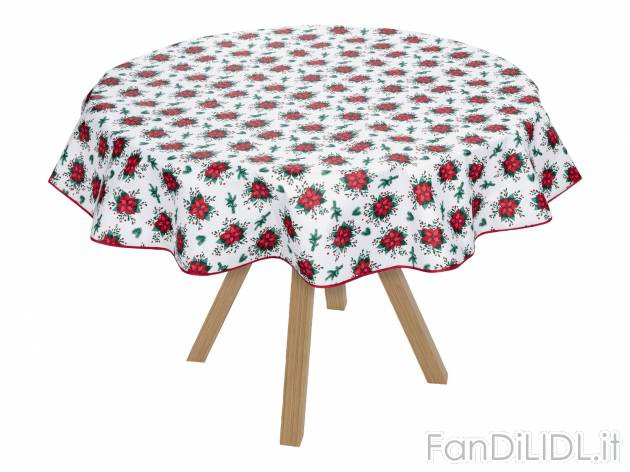 Tovaglia Livarno, prezzo 5.99 &#8364; 
130 x 160 cm o Ø 160 cm 
- Senza PVC
Caratteristiche

- ...