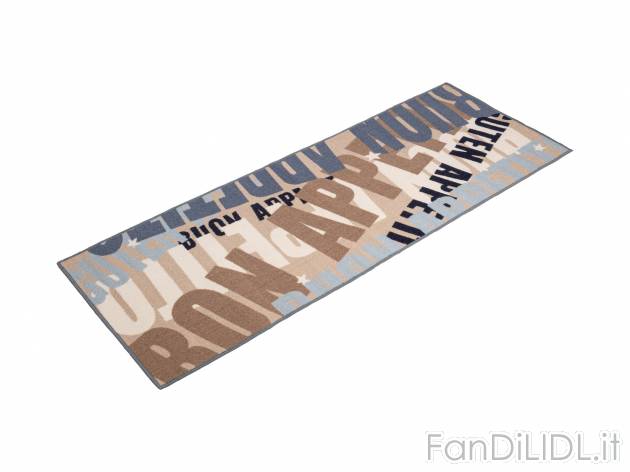Tappeto da cucina Livarno, prezzo 9.99 &#8364; 
67 x 180 cm 
- Lato inferiore ...