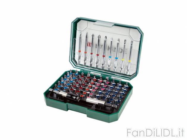 Set bit o bit e chiavi a bussola Parkside, prezzo 14.99 &#8364; 
71 o 56 pezzi ...