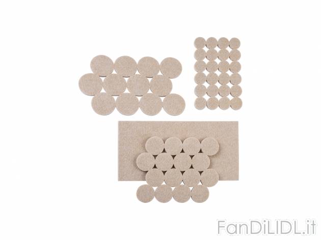 Set feltrini o pad protettivi Parkside, prezzo 1.49 &#8364; 
- In diverse dimensioni
Caratteristiche

- ...
