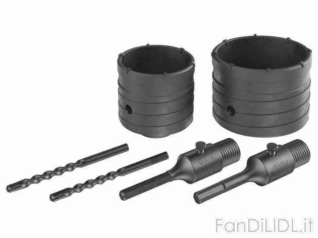 Set frese a tazza Parkside, prezzo 17.99 &#8364; 
6 pezzi 
- Adatto per pietra, ...