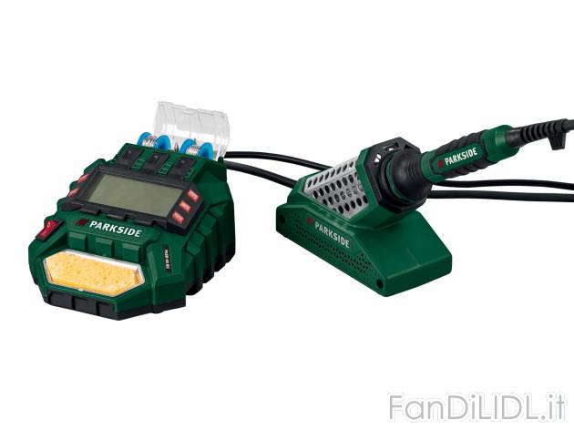 Stazione digitale di saldatura Parkside, prezzo 19.99 &#8364; 
- Vaschetta con ...