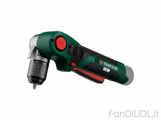 Trapano avvitatore angolare ricaricabile Parkside, prezzo 34.99 &#8364; 
Prodotto ...