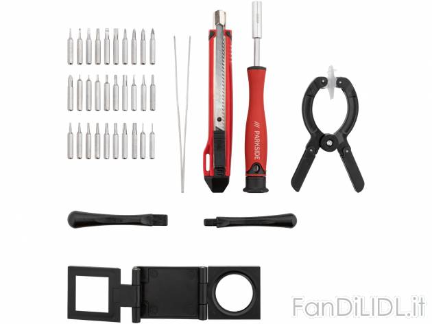 Utensili per meccanica di precisione Parkside, prezzo 8.99 &#8364; 
37 o 35 ...