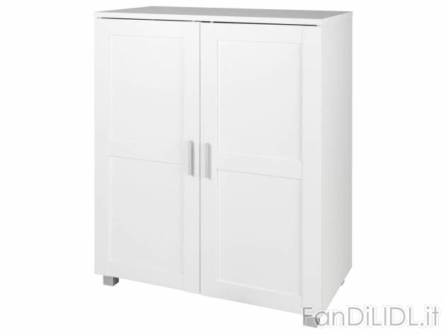 Mobiletto con 2 ante Livarno, prezzo 89.00 &#8364; 
- Ripiano regolabile in ...
