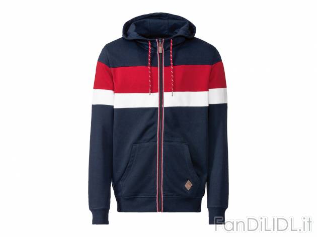 Felpa da uomo Livergy, prezzo 14.99 &#8364; 
Misure: S-XL 
- Morbidissimo interno ...