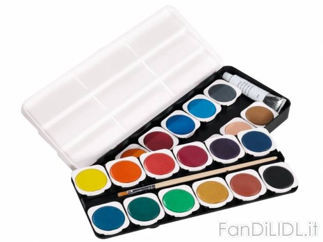 Acquerelli, 24 pezzi , prezzo 2,99 &#8364; per Alla confezione 
- 24 colori ...