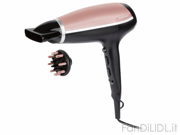 Asciugacapelli agli ioni Silvercrest Personal Care, prezzo 19.99 &#8364; 
- ...