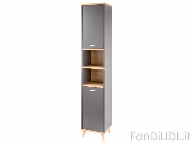 Armadio a colonna per bagno Livarno, prezzo 69.00 &#8364; 
- Ripiani regolabili ...