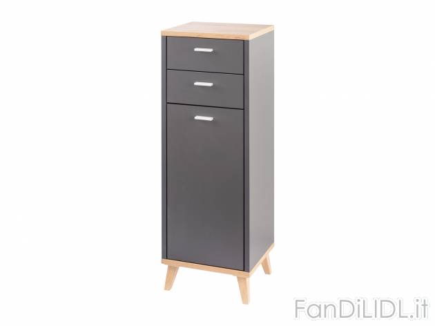 Mobiletto da bagno con 1 anta e 2 cassetti Livarno, prezzo 59.00 &#8364; 

Caratteristiche

- ...