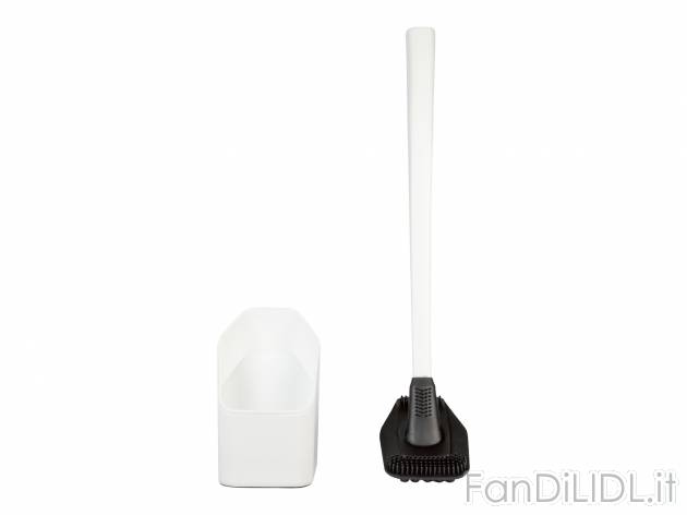 Scopino per WC Livarno, prezzo 7.99 &#8364; 
- Flessibile e con manico particolarmente ...