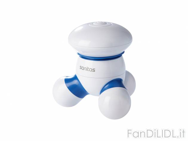 Mini-massaggiatore Sanitas, prezzo 14.99 &#8364; 
- Ideale per schiena, cervicale, ...
