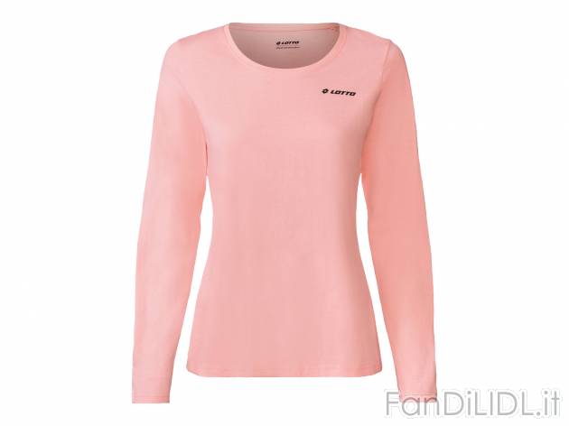 Maglia a maniche lunghe da donna Lotto, prezzo 12.99 &#8364; 
Misure: S-L 
- ...