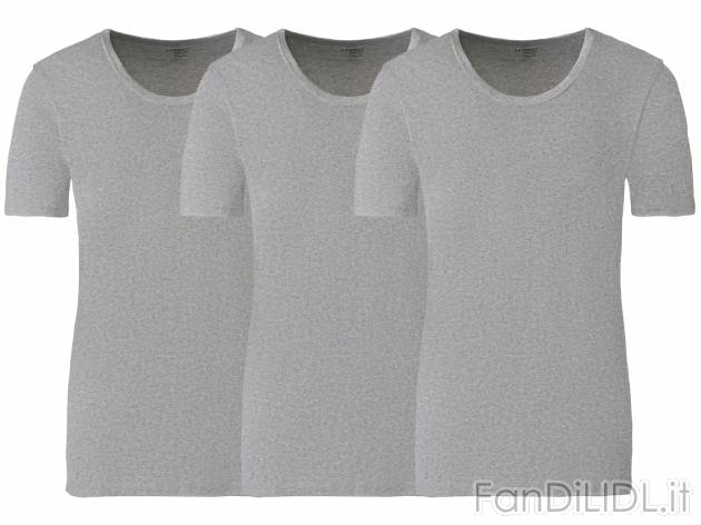 T-Shirt intima da uomo Livergy, prezzo 9.99 &#8364; 
3 pezzi - Misure: S-L 
- ...