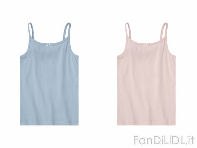 Canotta da bambina Pepperts_nero, prezzo 5.99 &#8364; 
2 pezzi - Misure: 2-8 ...