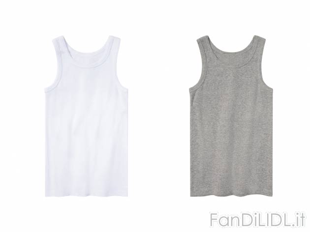 Canotta da bambino Pepperts_nero, prezzo 5.99 &#8364; 
2 pezzi - Misure: 2-8 ...