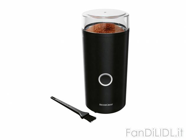 Macinacaffè elettrico Silvercrest Kitchen Tools, prezzo 11.99 &#8364; 
- Coperchio ...