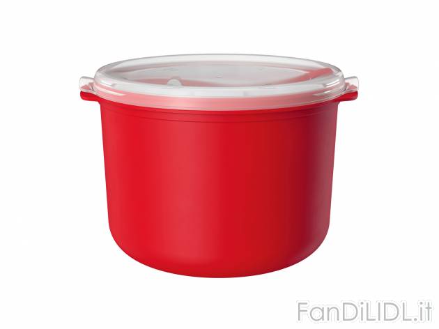 Cuociriso, vaporiera o piatto-menù per forno a microonde Ernesto, prezzo 6.99 &#8364; ...