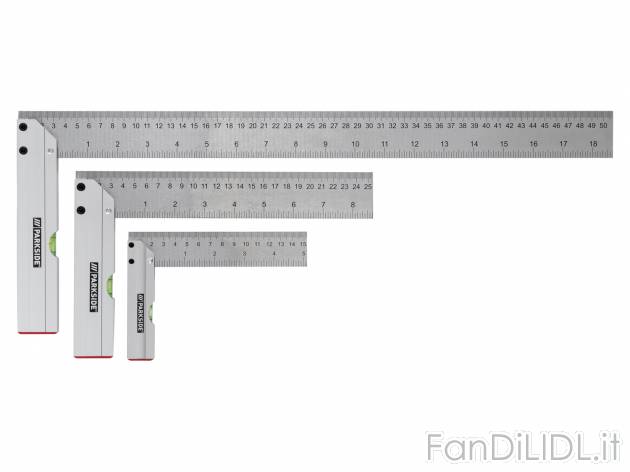 Set squadre, livella o guida di bloccaggio e di taglio Parkside, prezzo 9.99 &#8364; ...