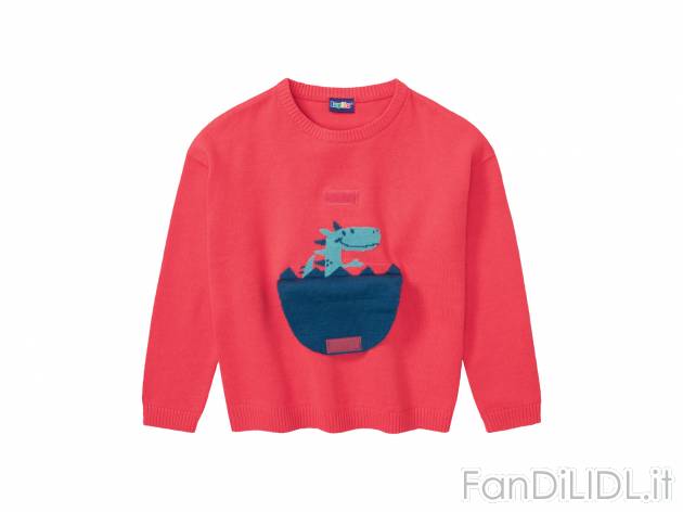 Pullover da bambino Lupilu-new, prezzo 11.99 € 
Misure: 2-8 anni 
- Puro cotone ...