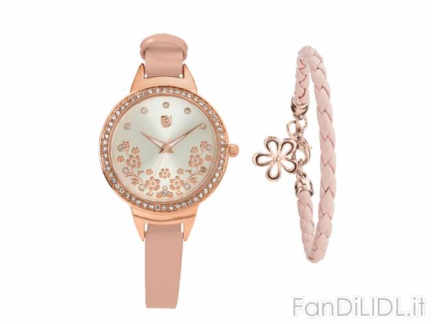 Set orologio e braccialetto , prezzo 10.99 &#8364; 
- Orologio impermeabile ...