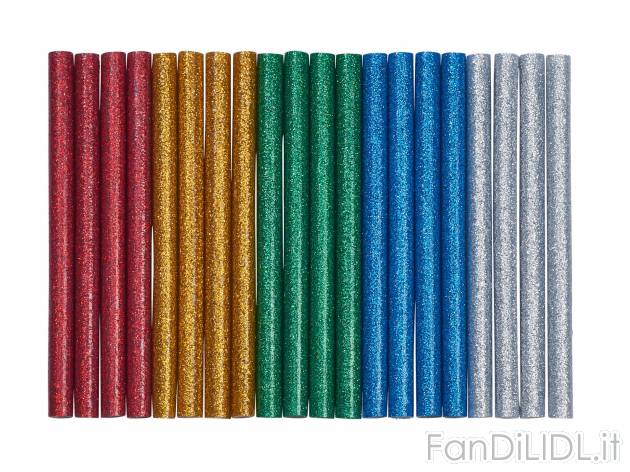 Set cartucce per pistola a caldo Parkside, prezzo 1.99 &#8364; 
20 pezzi
Caratteristiche
 ...