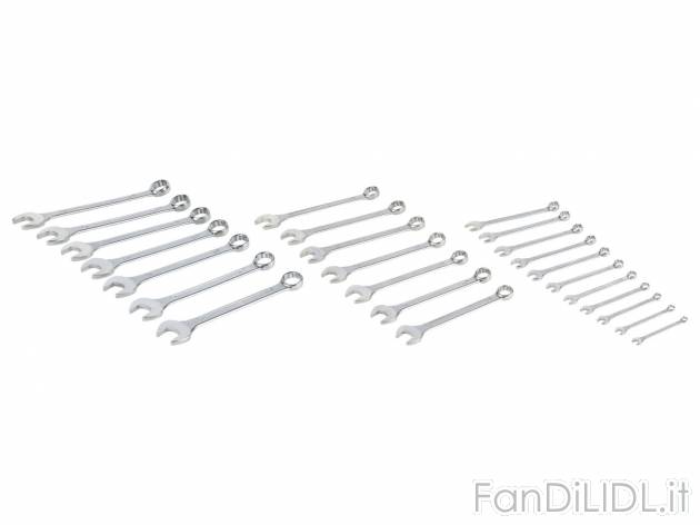 Set chiavi combinate Parkside, prezzo 39.99 &#8364; 
25 pezzi 
- Dimensioni: ...