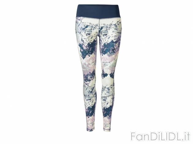 Leggings da trekking per donna , prezzo 7.99 &#8364;  
-  Con dettagli rifrangenti
